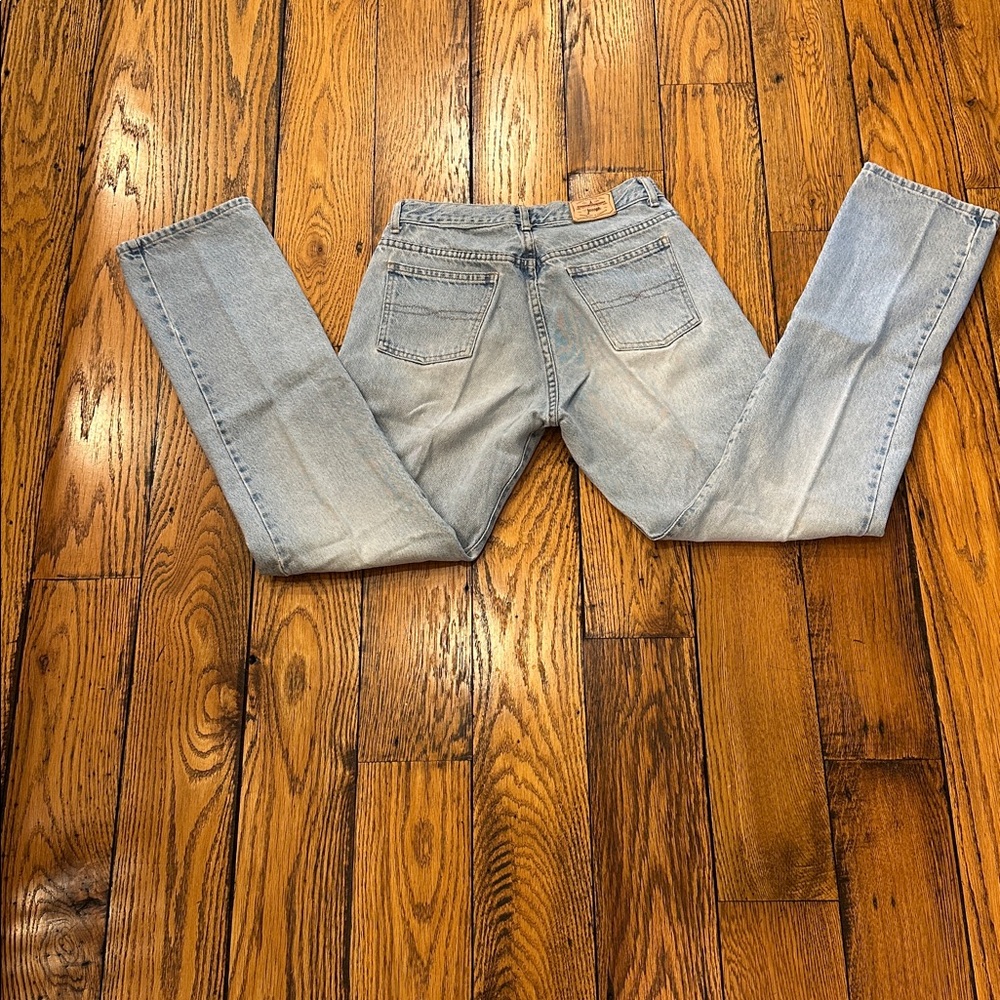 FOR JOSEPH VINTAGE💗 LIGHT WASH STRAIGHT LEG HIGH WAIST WOMENS BLUE JEANS SIZE 30 - Picture 11 of 12